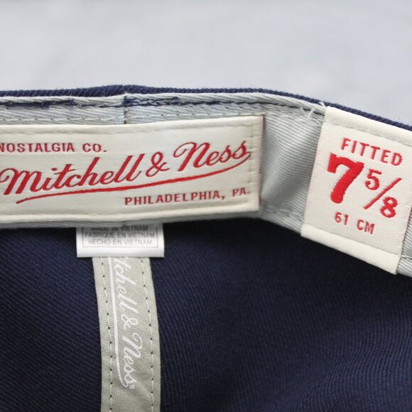 Dallas Cowboys Mitchell & Ness 100% Wool -NFL Throwbacks 2 Tone Fitted 7 5/8 - Picture 4 of 7